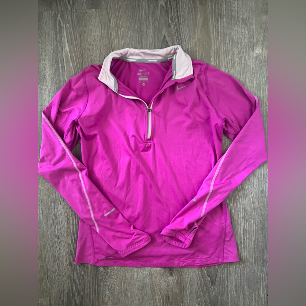 Nike Running Dry Fit Pink Jacket size M
